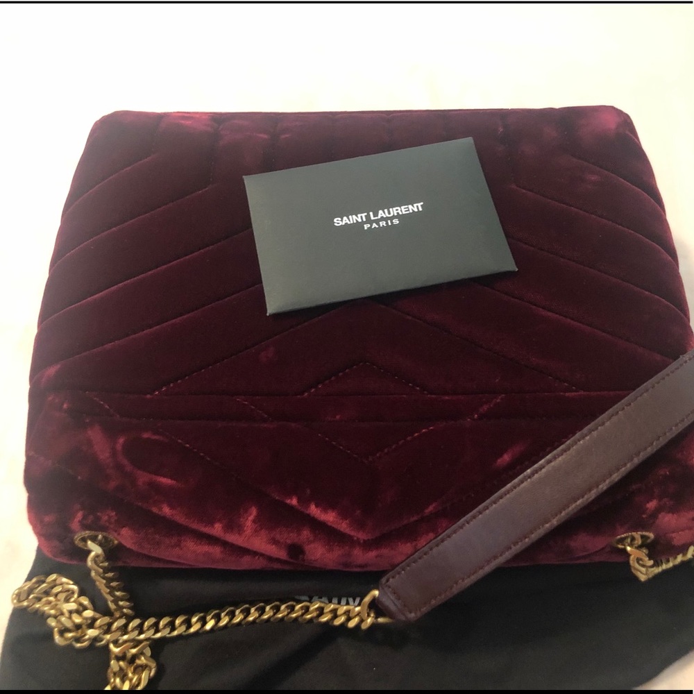 YSL Velvet Purse - Picture 5 of 7